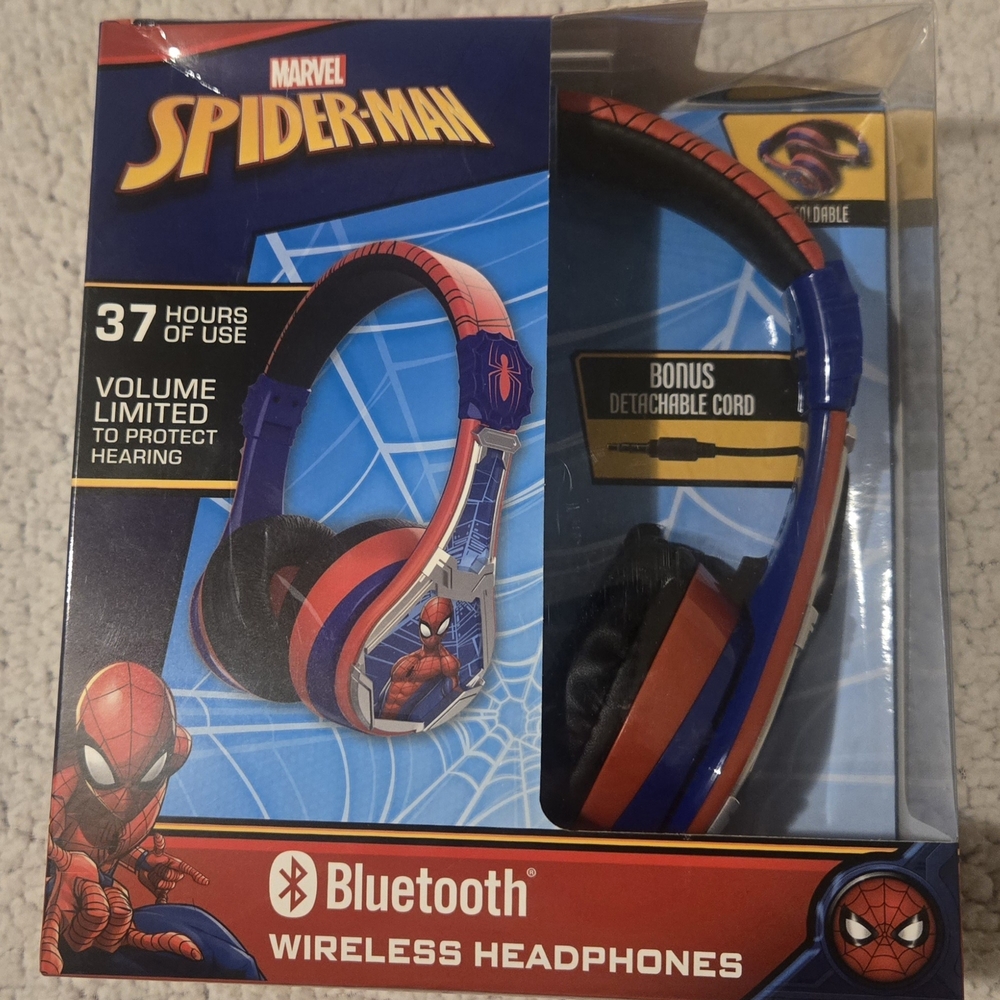 Spider-Man Bluetooth Wireless Headphones